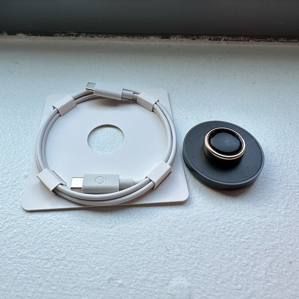 Oura Ring Rose Gold Generation 3 Sleeptracker Size 8